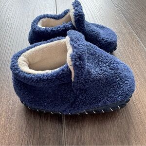New pediped Cozy Navy Baby Slippers / Shoes size 0-6 months